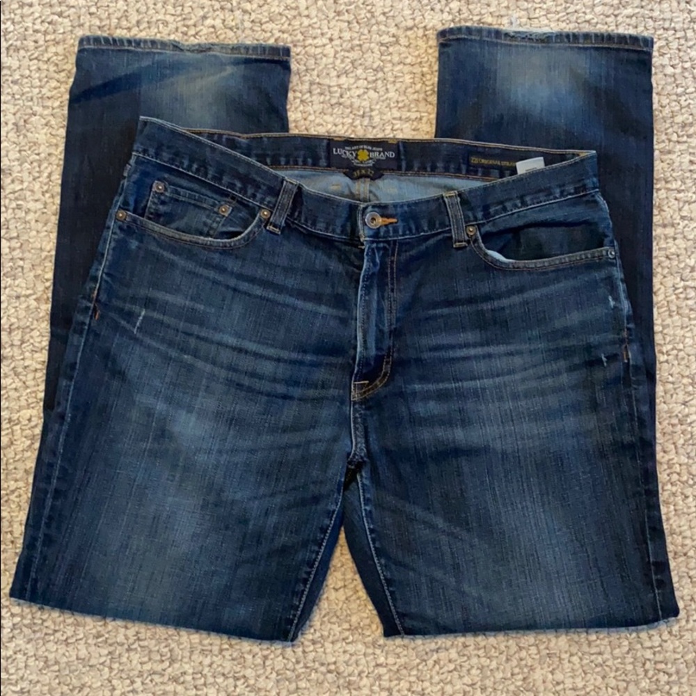 Men’s Lucky brand 221 original straight jeans